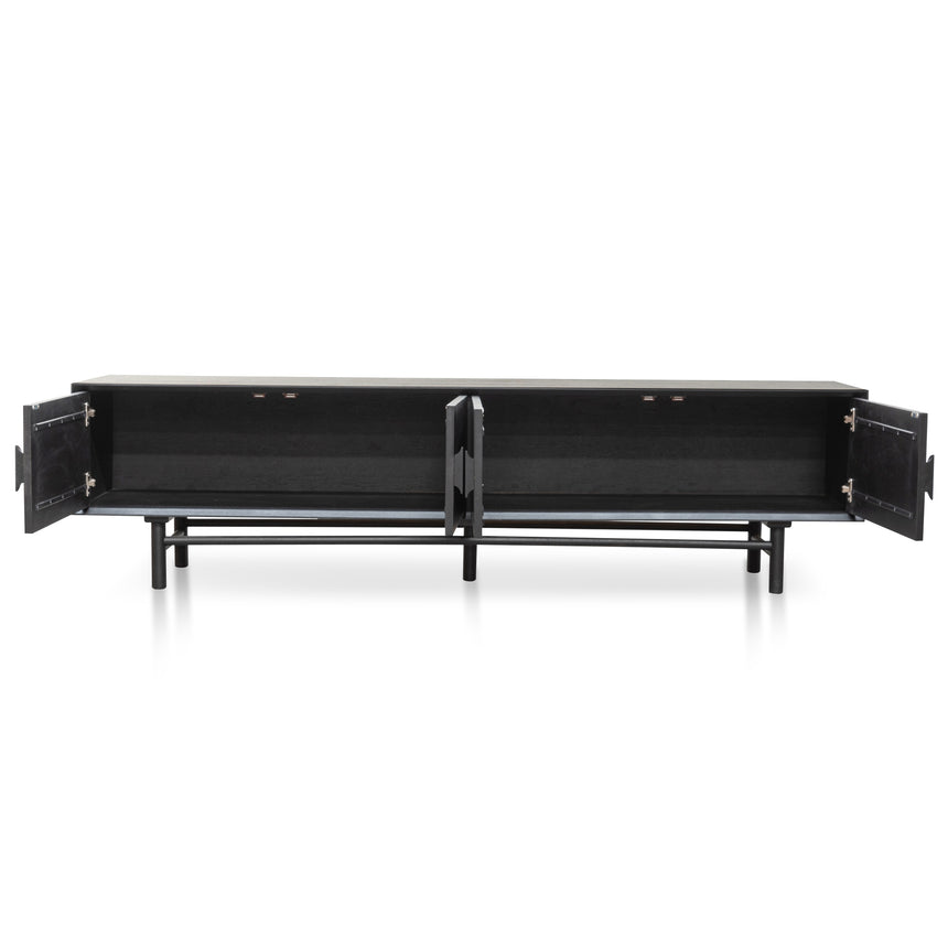 CTV2648-OW 2.1m Entertainment TV Unit - Black