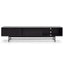 CTV6052-KD 2.1m Wooden Entertainment TV Unit - Full Black